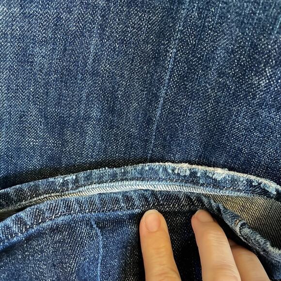 Deluxe Premium Denim Dark Wash Straight Leg Jeans Size 13 - Picture 7 of 7